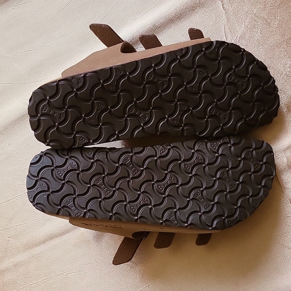Birki's women's original birkenstock Fussbett NWOB 230 36 35 L/5 strappy sandals - Picture 5 of 7
